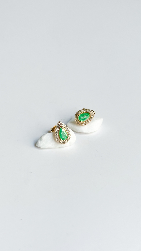 TOPO GOTA ENCAJE VERDE