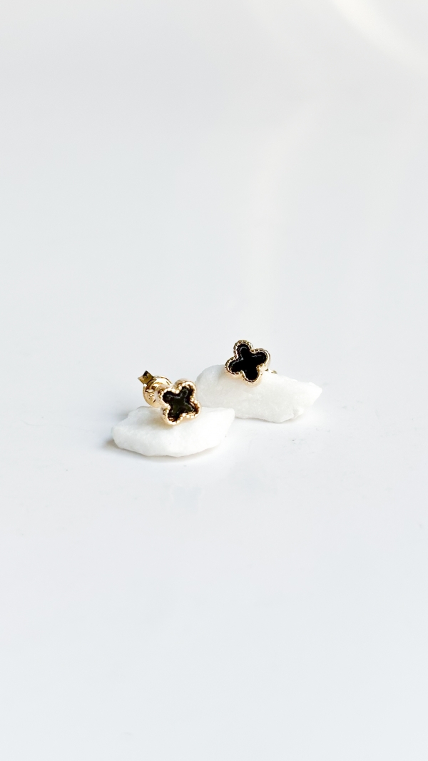 TOPO TREBOL ESMALTADO XS NEGRO