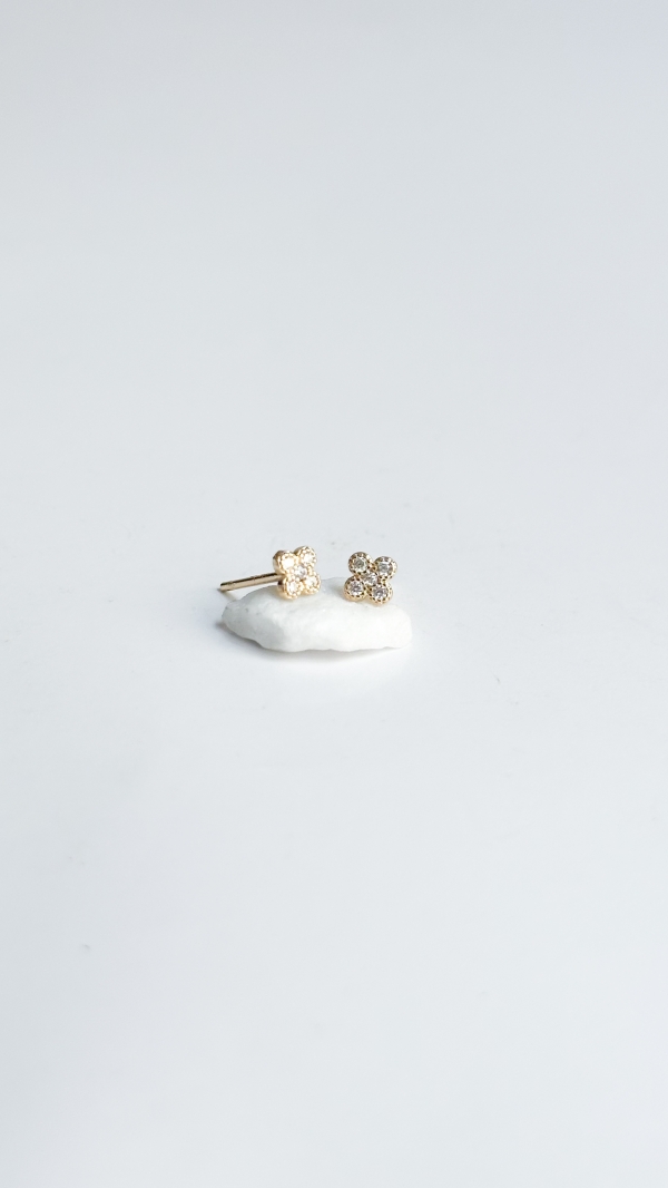 TOPO TREBOL CIRCON XS BLANCO