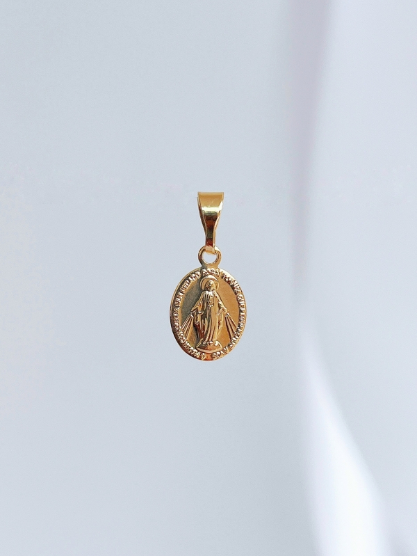 MEDALLA MILAGROSA CON SELLO M